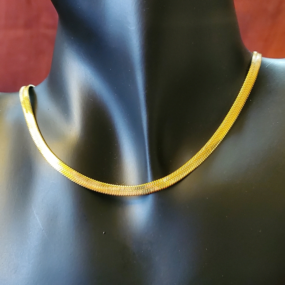 Gold-plated Stainless Steel Necklace